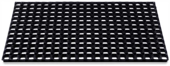 Ячеистый грязесборный грязезащитный резиновый коврик 1500 на 1000 мм